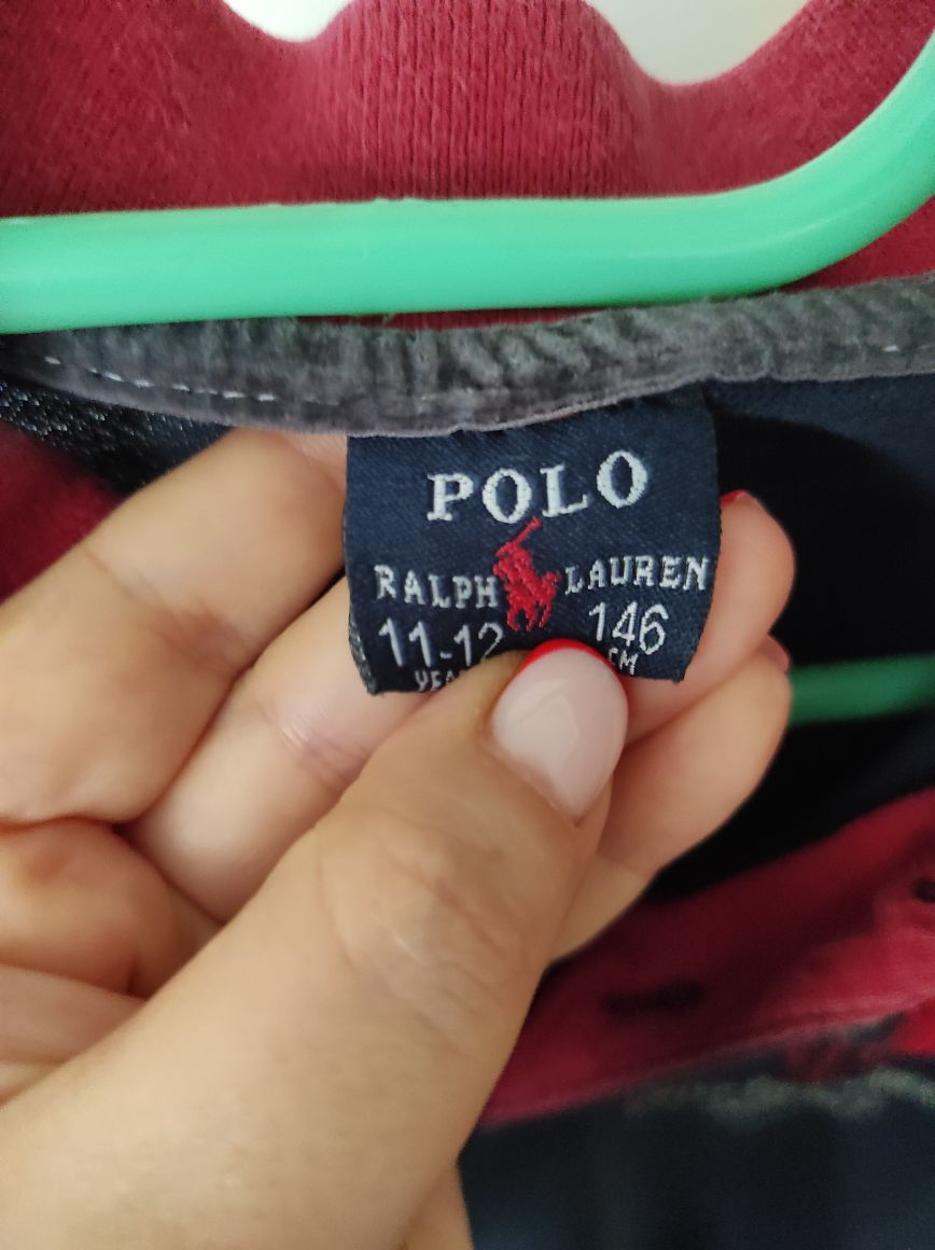 RALPH LAUREN Polo Yaka 12 Yaş Sweat