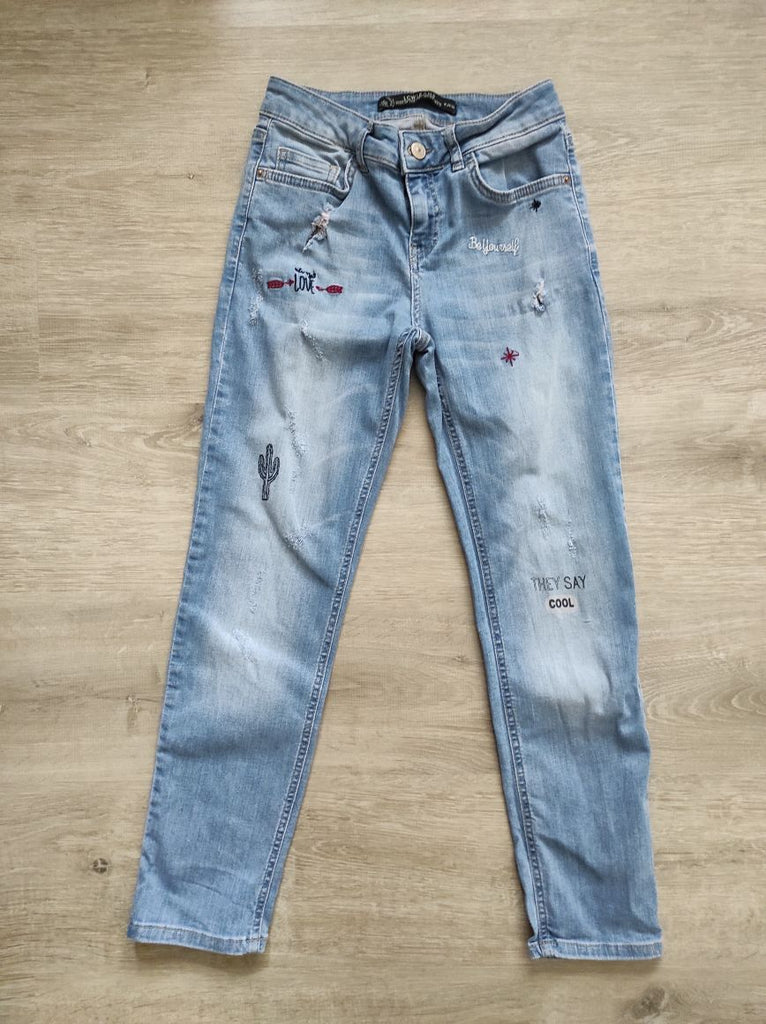 LCW Taşlamalı Kadın Jean Denim Kot