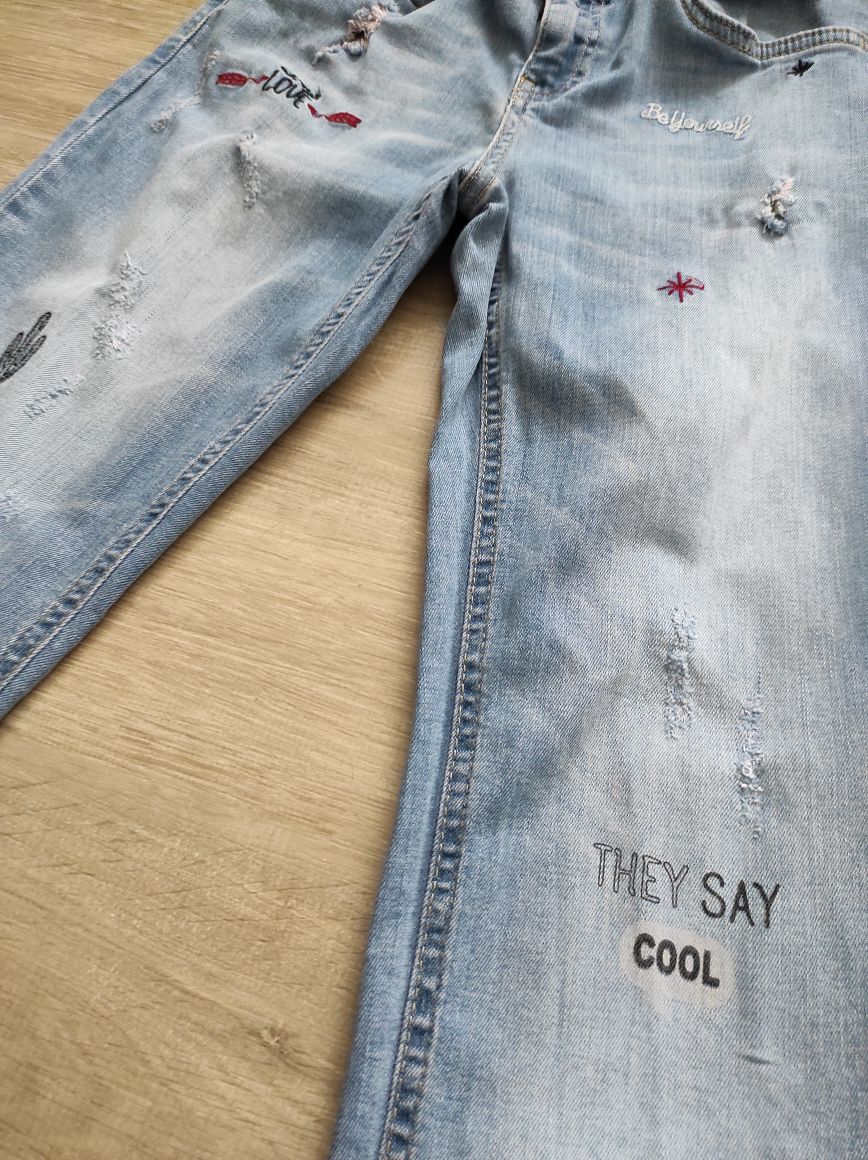 LCW Taşlamalı Kadın Jean Denim Kot