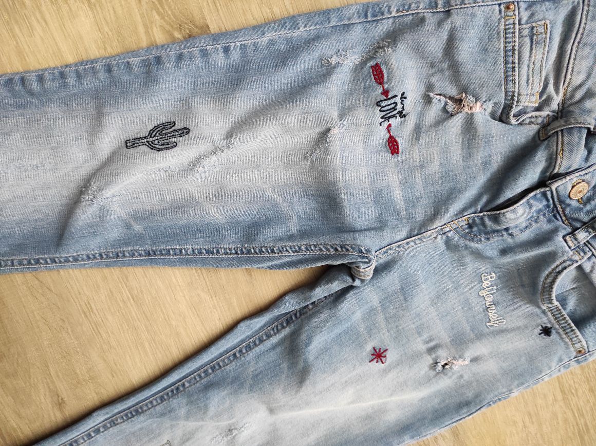 LCW Taşlamalı Kadın Jean Denim Kot