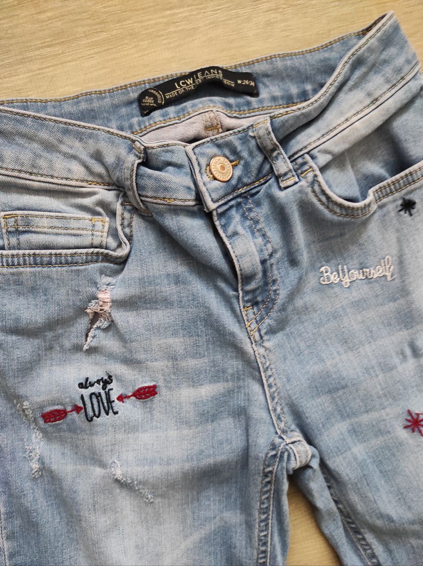 LCW Taşlamalı Kadın Jean Denim Kot