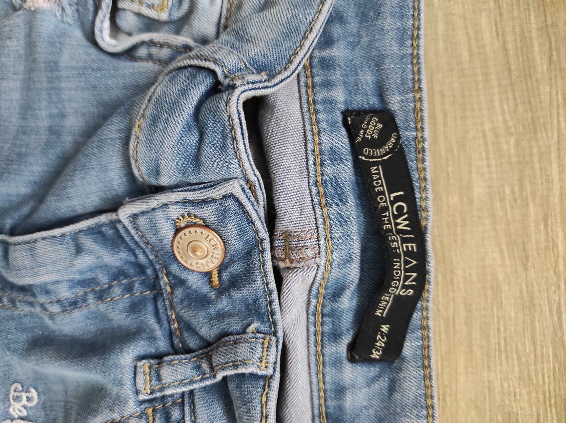 LCW Taşlamalı Kadın Jean Denim Kot