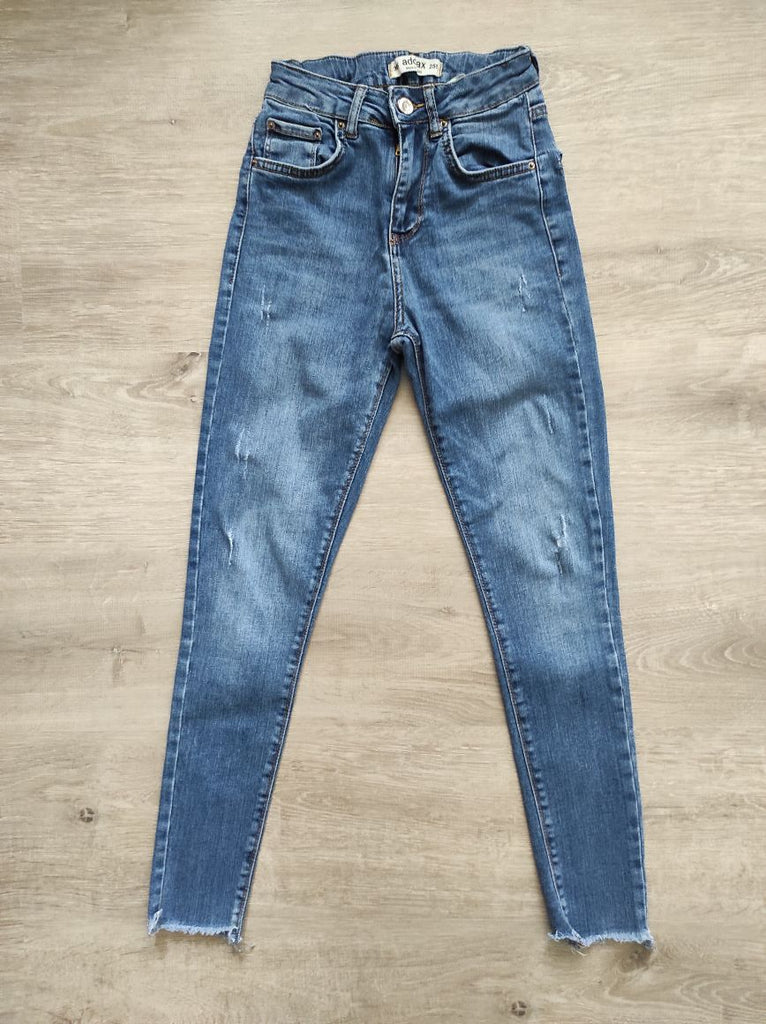 ADDAX Yüksek Bel Skinny Jean Denim Kot