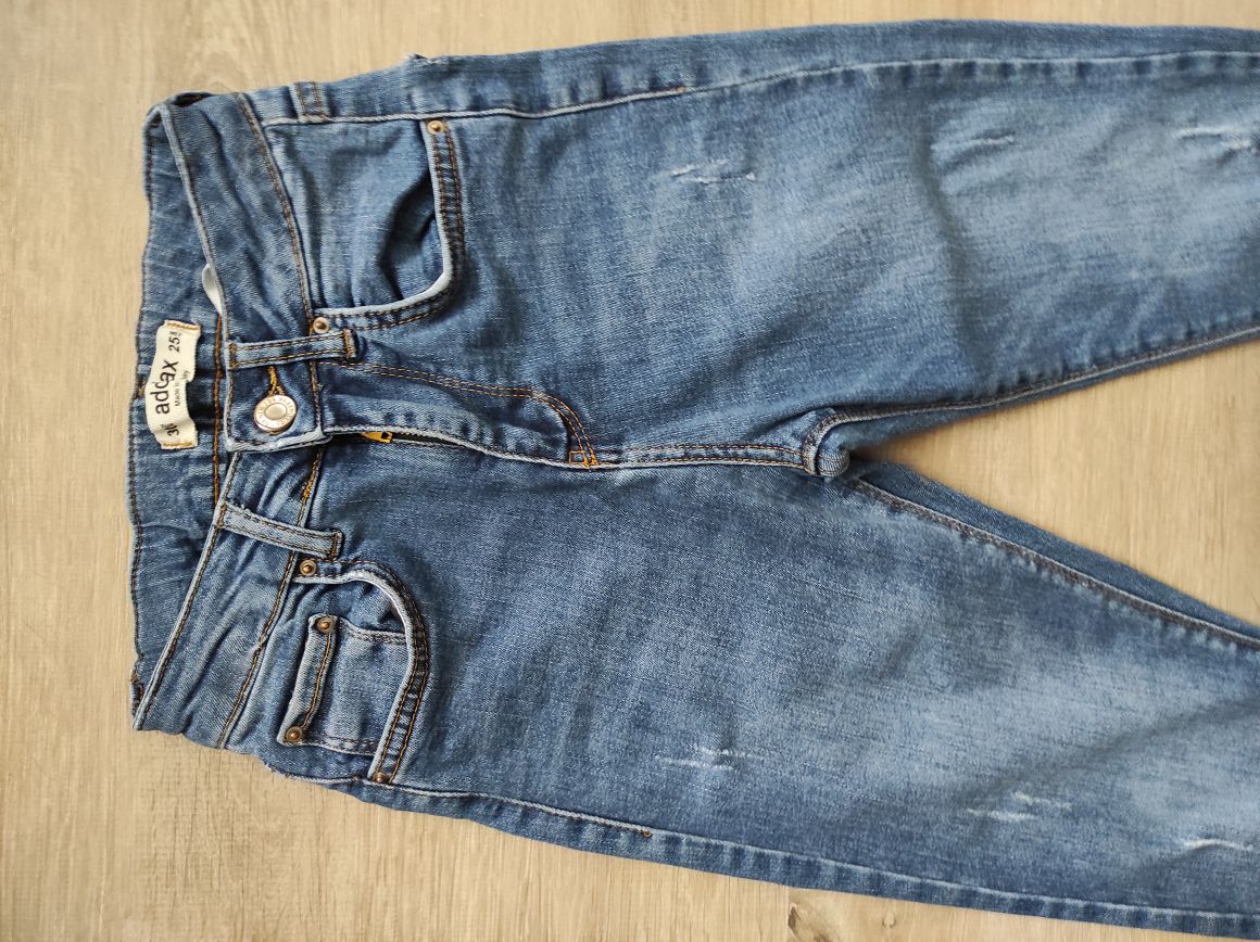 ADDAX Yüksek Bel Skinny Jean Denim Kot