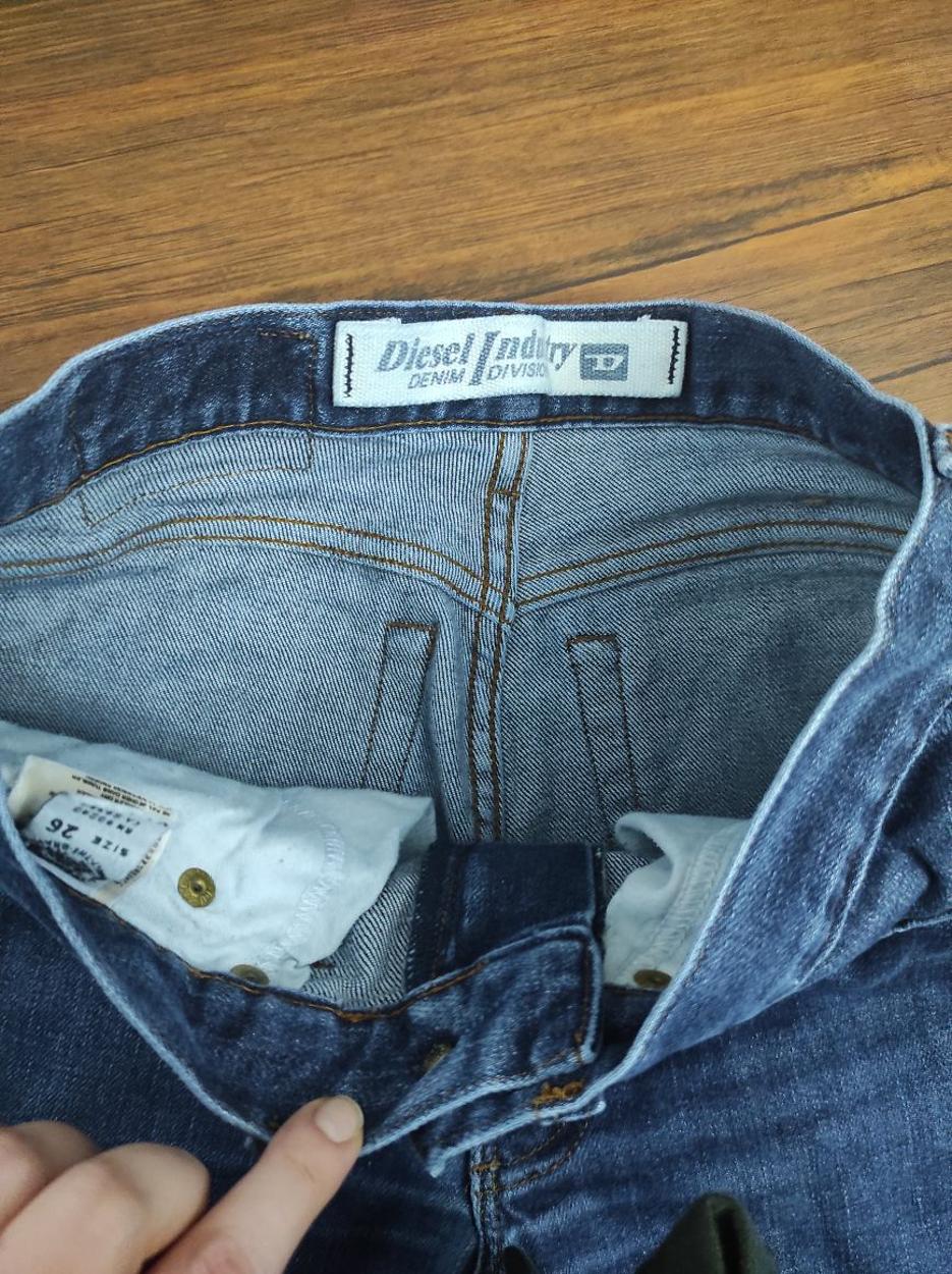 DIESEL Kadın Jean Pantolon Denim Kot