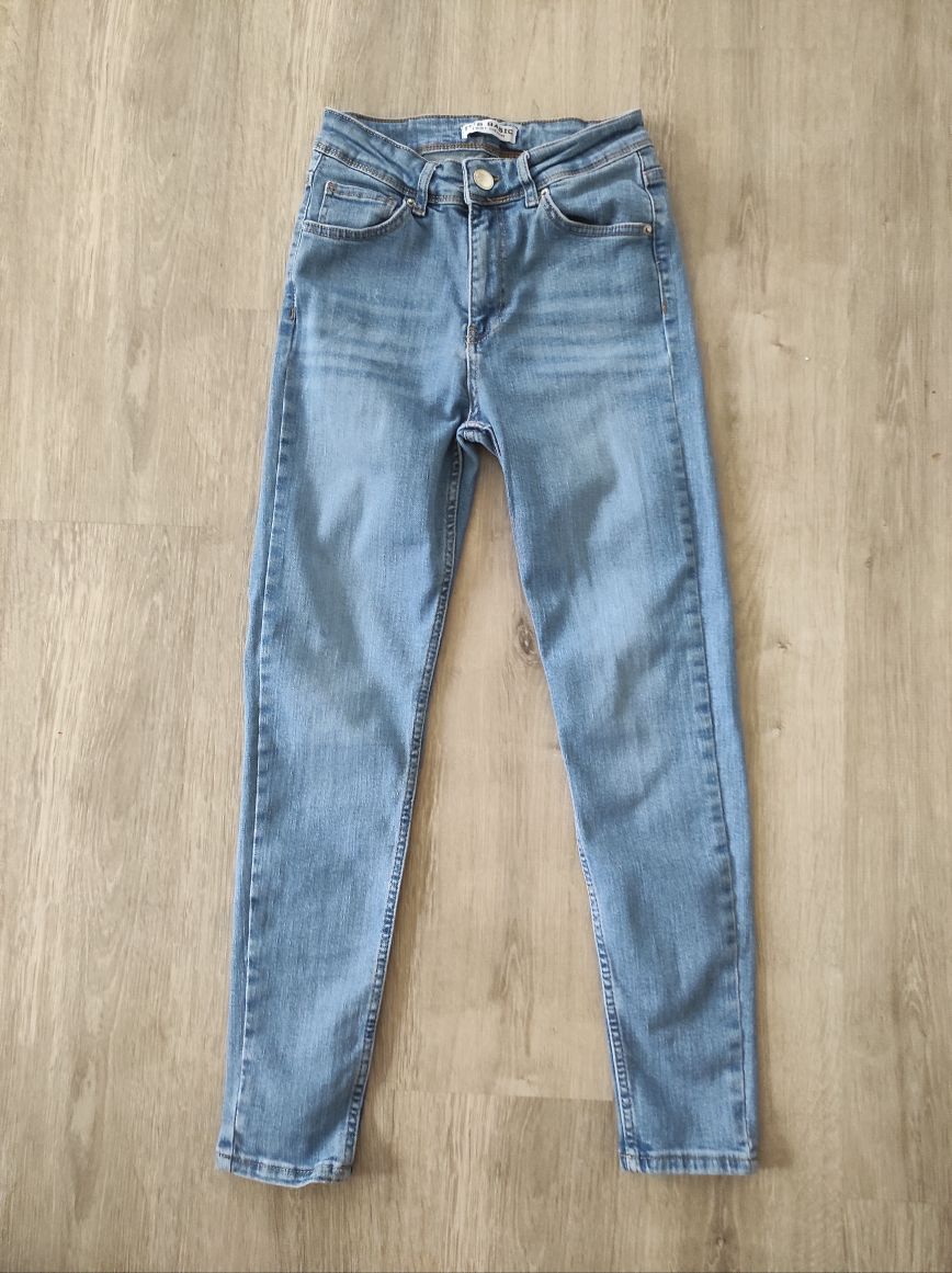 Yüksek Bel Skinny Kadın Jean Pantolon Kot