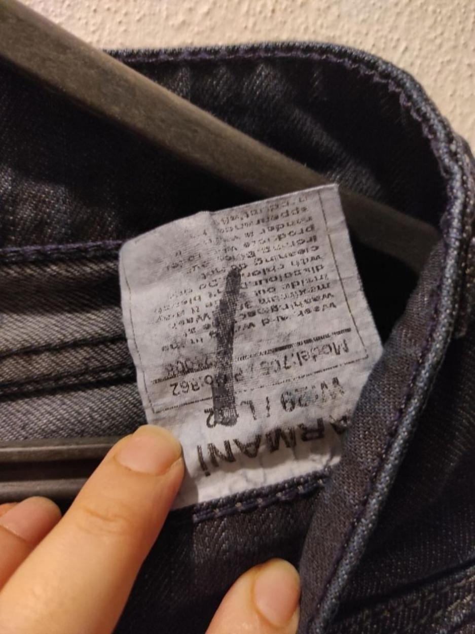 ARMANI Erkek Jean Denim Kot Pantolon