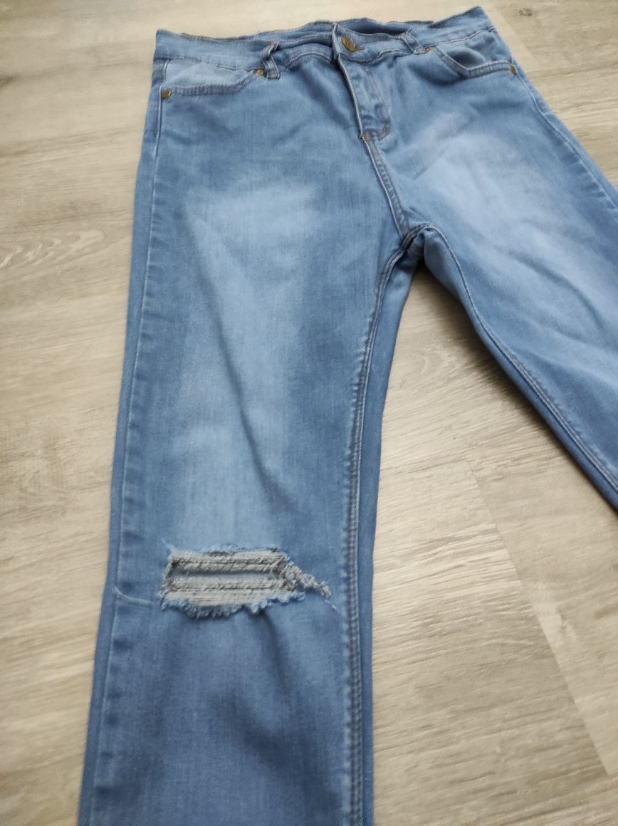 Dar Paça Yüksek Bel Kadın Jean Denim Kot