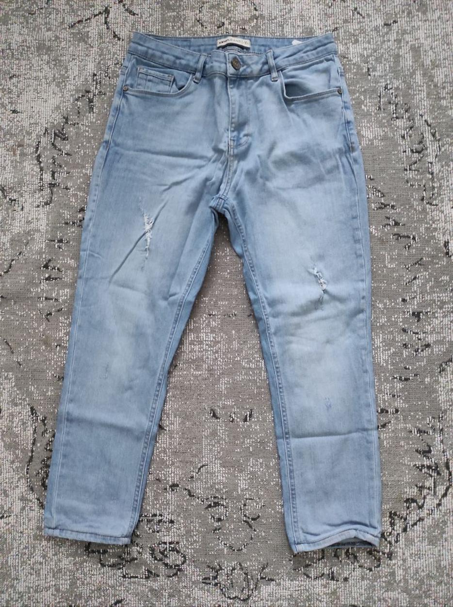 KOTON Mavi Kadın Jean Denim Kot Pantolon