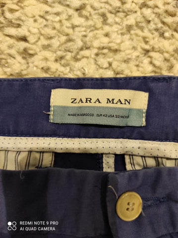 ZARA Morcivert Casual Erkek Pantolon