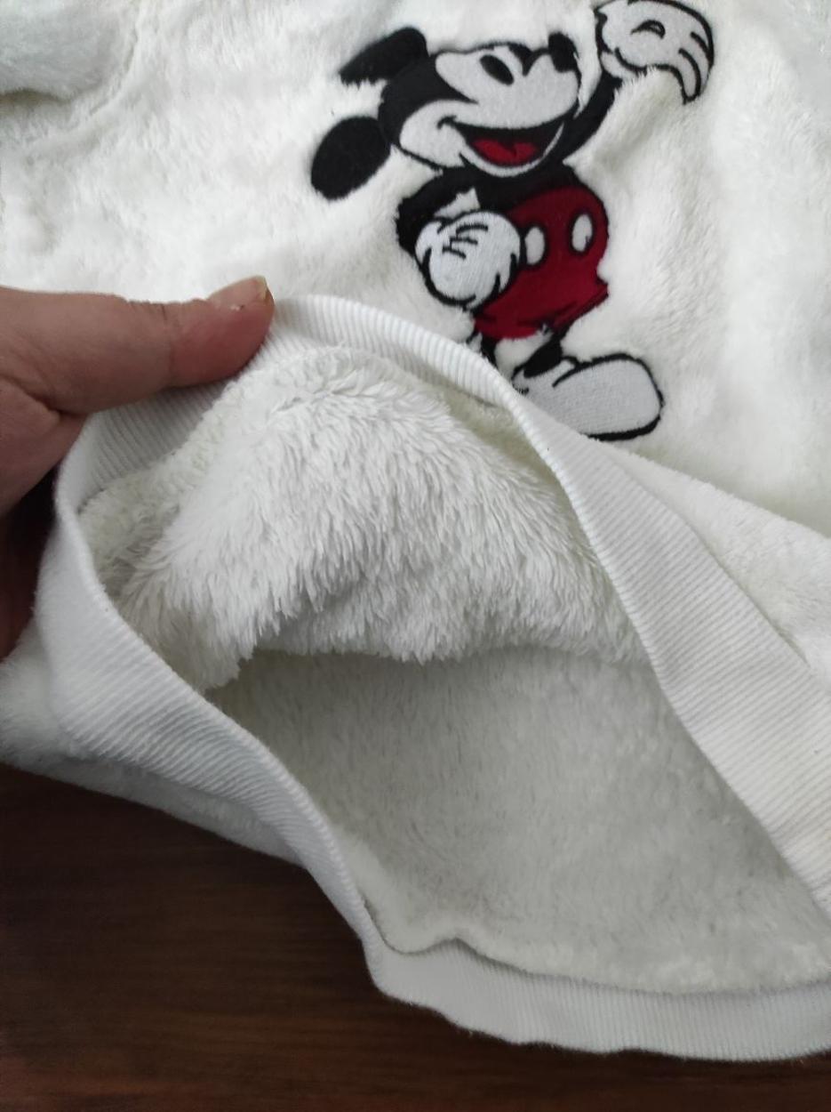 H&M Mickey Mouse 1 Yaş Bebek Peluş Sweat