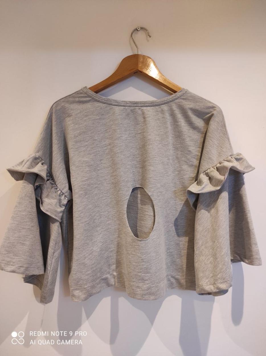 JENNYFER Oversize Croptop Sweatshirt