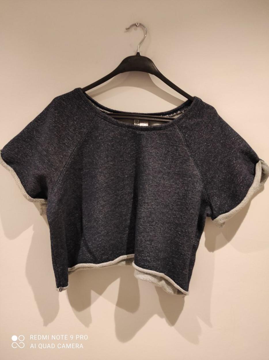 H&M Croptop Kadın Sweatshirt