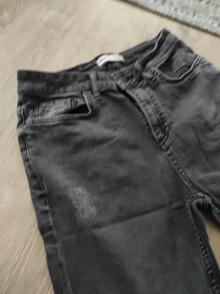 KOTON Esnek Midi Kadın Jean Şort Denim