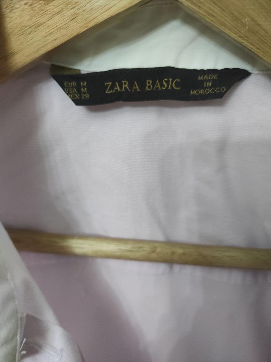 ZARA Ofis Stil Çizgili Desenli Kadın Gömlek