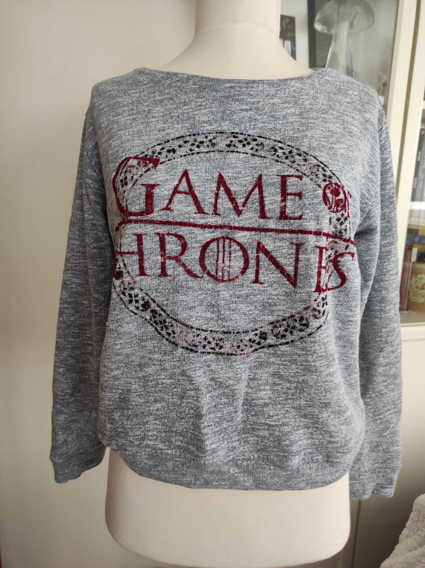 Game Of Thrones Temalı Kadın Sweatshirt