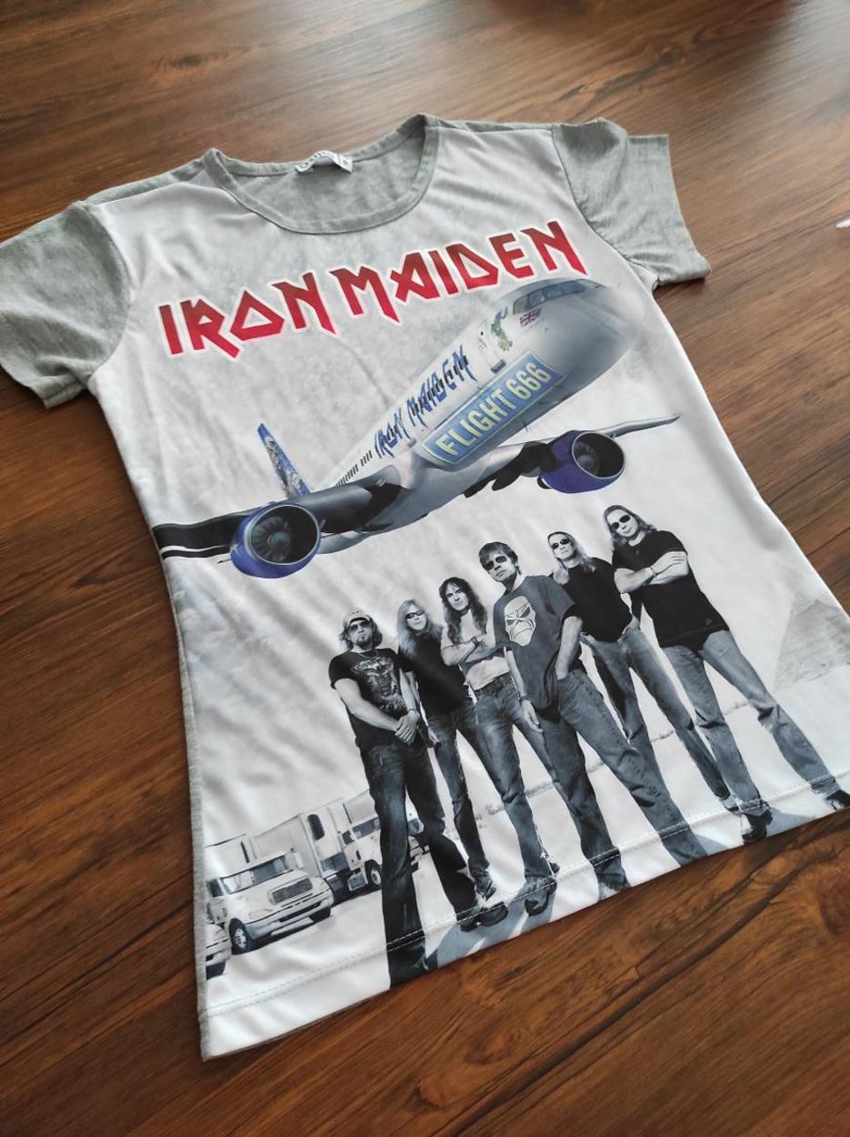 ORJİN Iron Maiden Kadın Tişört