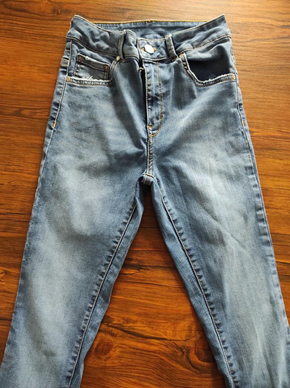 Yüksek Bel Süper Skinny Kadın Jean Denim