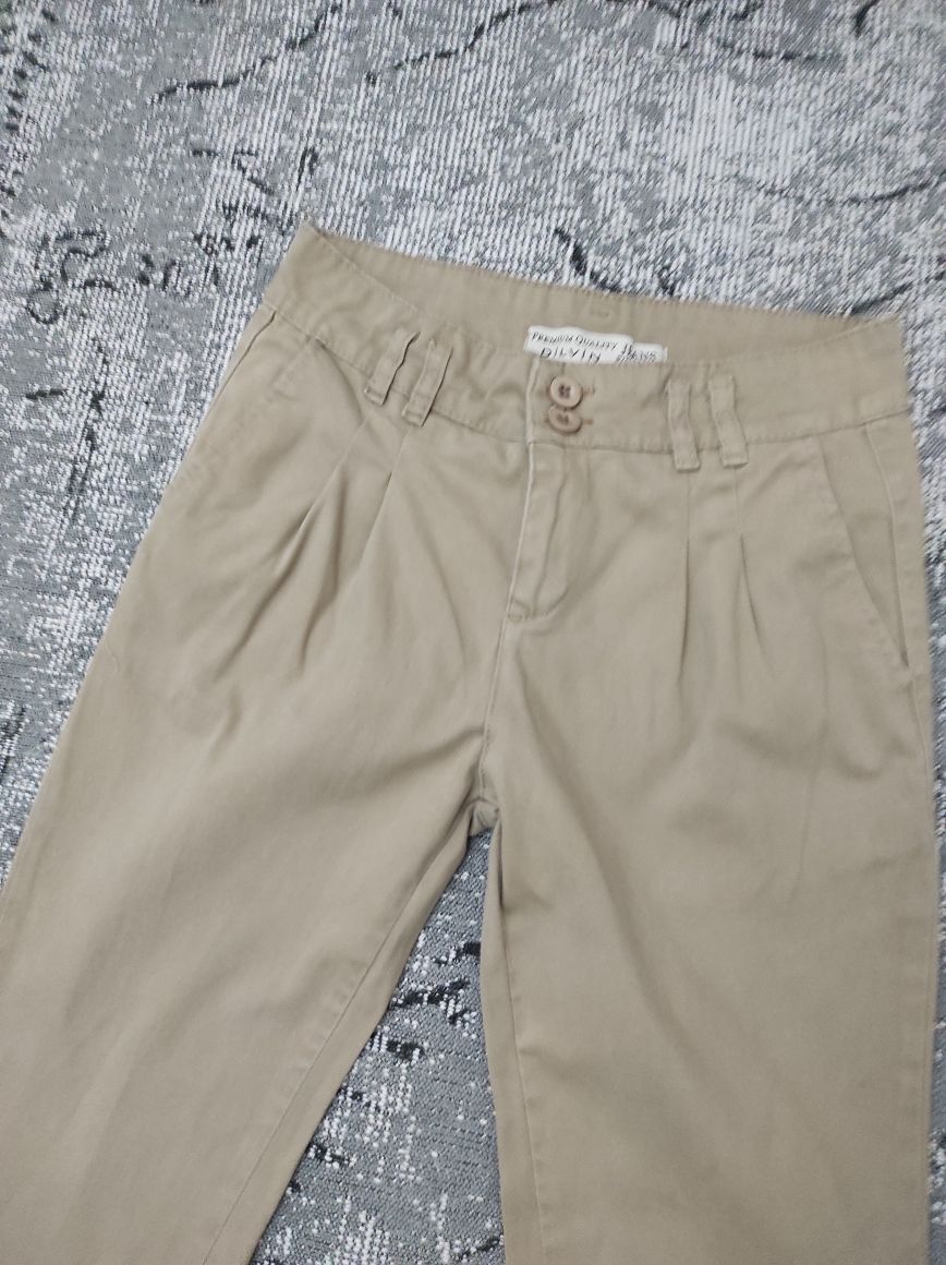 DİLVİN Camel Canvas Kadın Pantolon