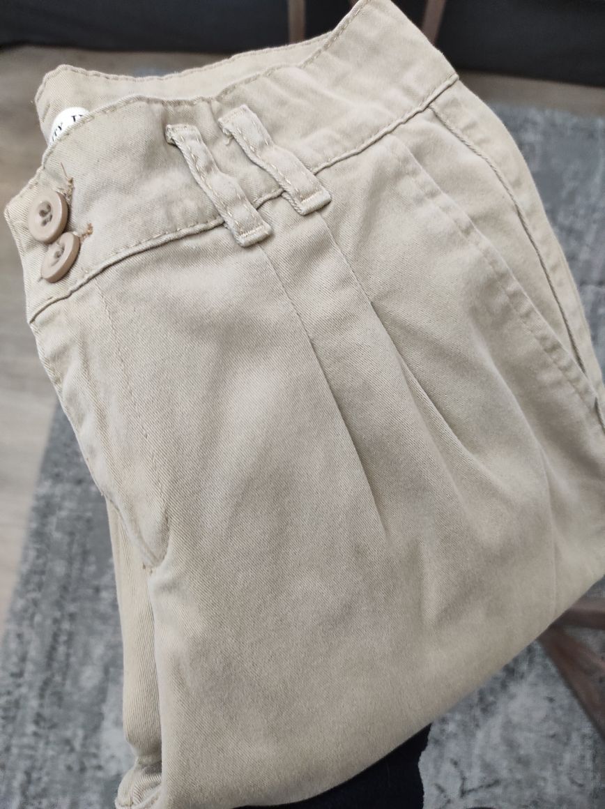 DİLVİN Camel Canvas Kadın Pantolon