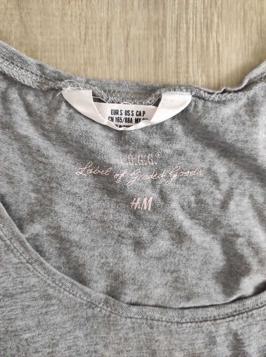 H&M Croptop 2 Adet Kadın Tişört Bluz