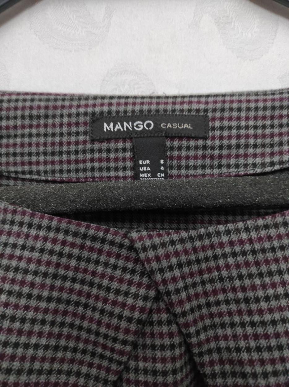 MANGO İngiliz Stil Günlük Midi Elbise