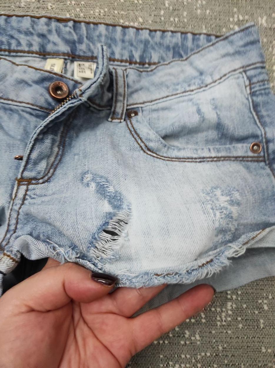 MANGO Süper Mini Jean Şort Kadın Denim