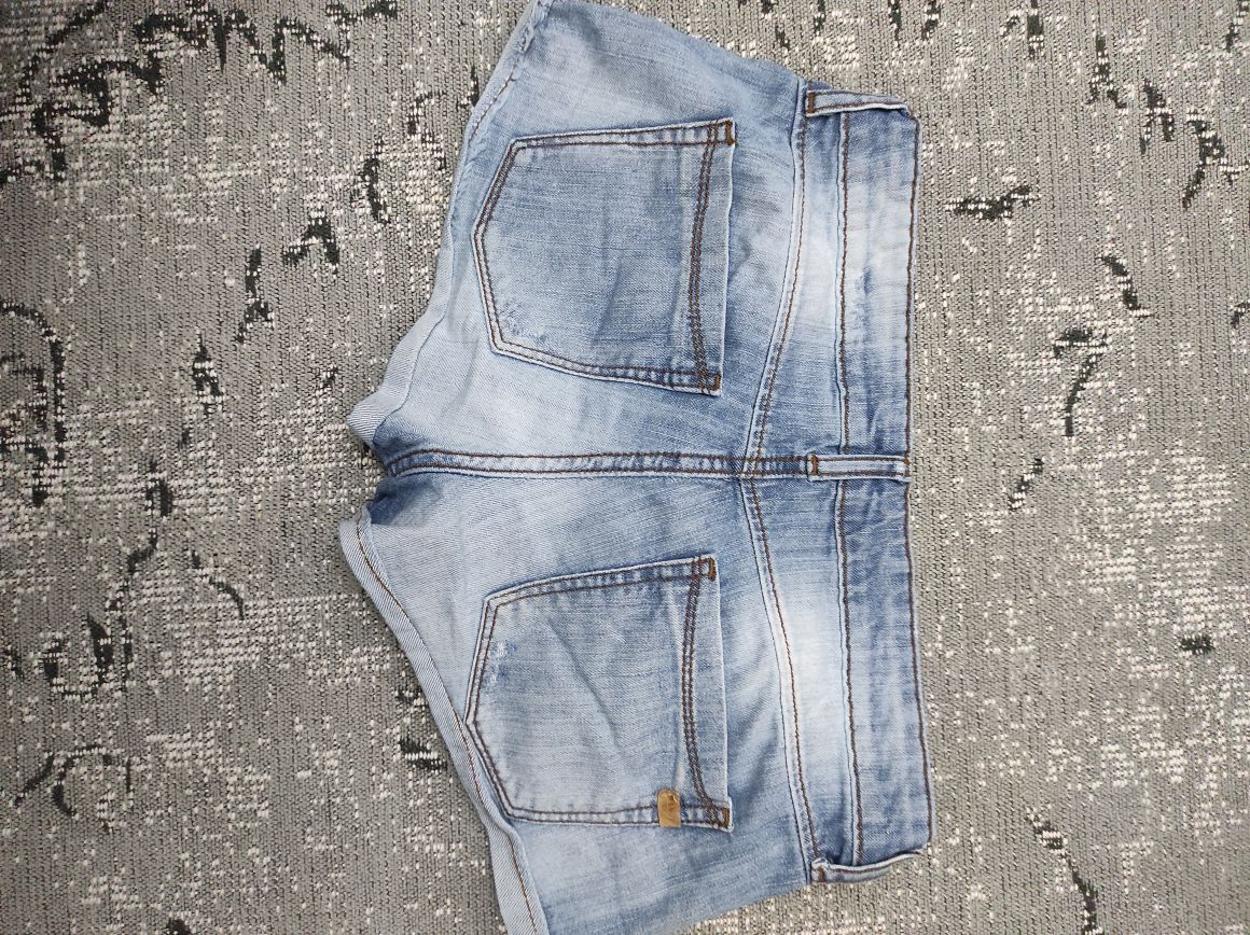 MANGO Süper Mini Jean Şort Kadın Denim