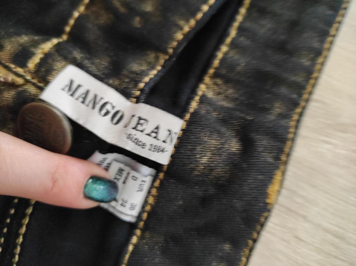 MANGO Dore Simli Kadın Jean Denim Kot