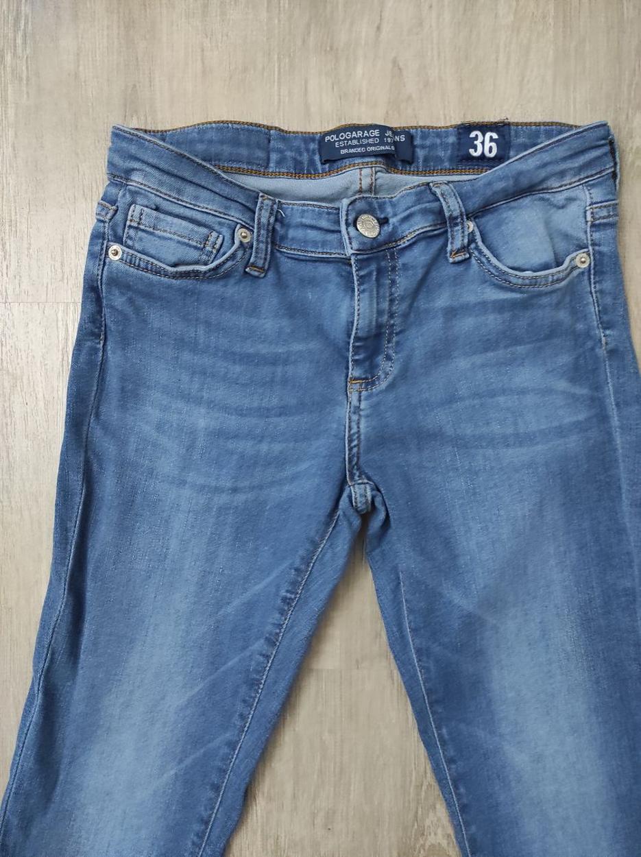 POLO GARAGE Skinny Kadın Jean Kot Denim