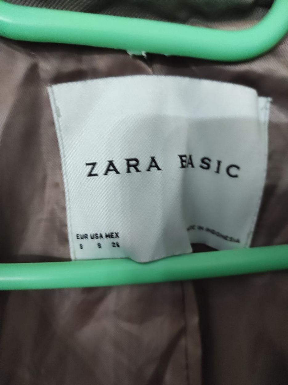 ZARA Haki Kadın Trençkot Pardösü