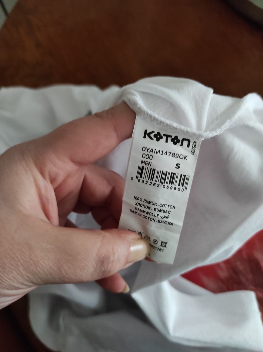 KOTON Casual Basic Günlük Unisex Tişört