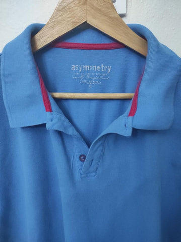 ASYMMETRY Polo Gömlek Yaka Erkek Tişört