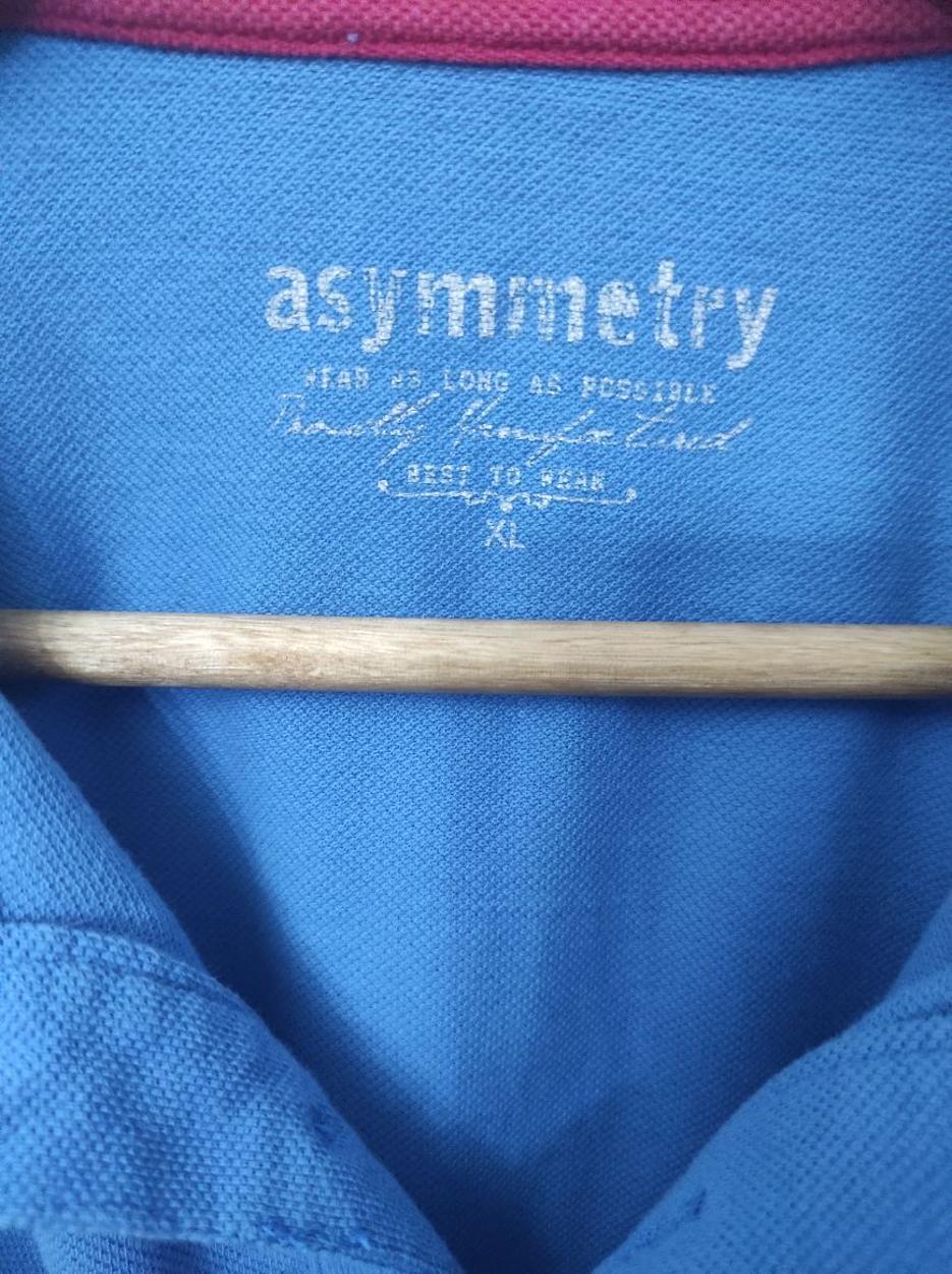 ASYMMETRY Polo Gömlek Yaka Erkek Tişört