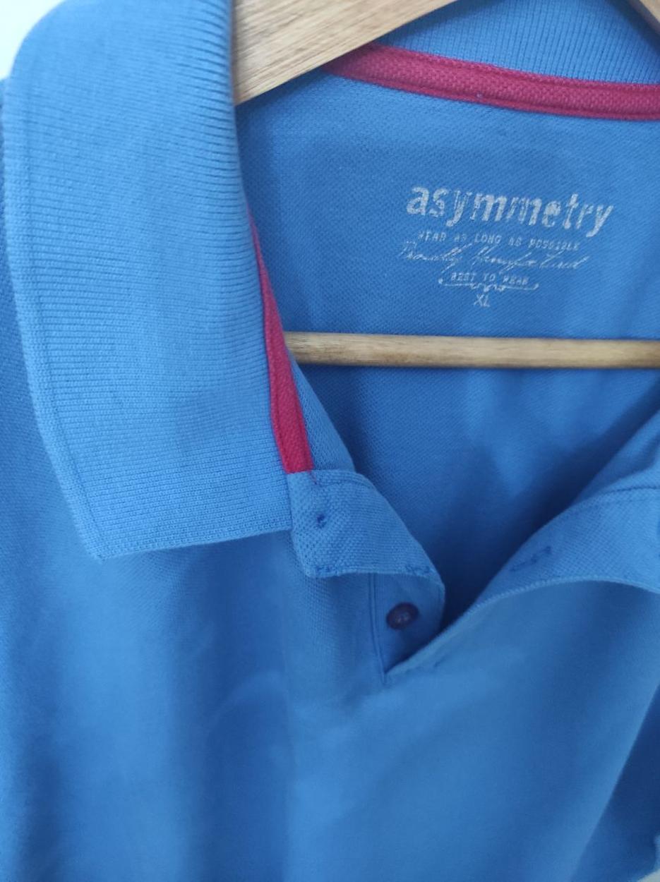 ASYMMETRY Polo Gömlek Yaka Erkek Tişört