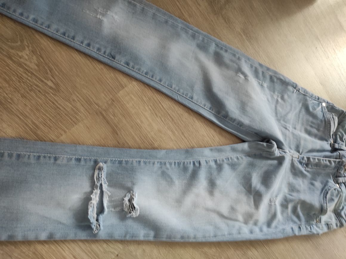 Yırtıklı Skinny Kadın Jean Pantolon Kot