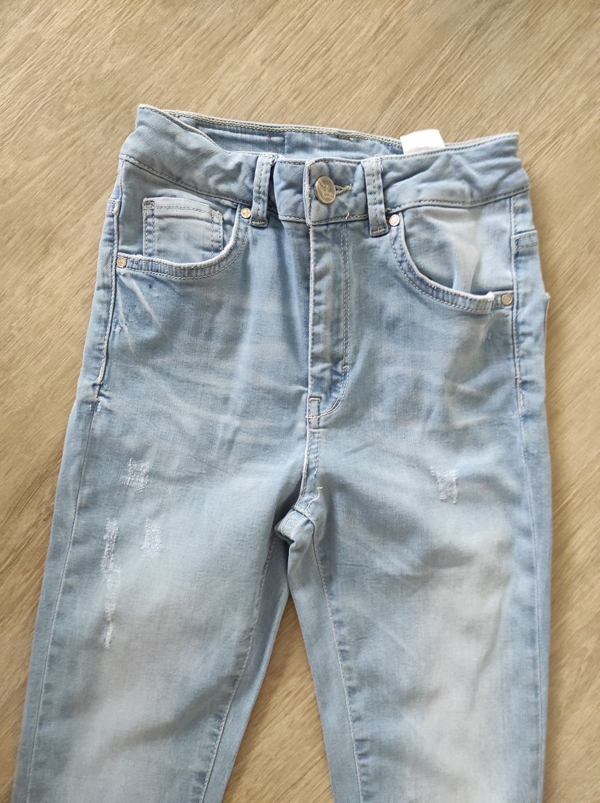 Yırtıklı Skinny Kadın Jean Pantolon Kot