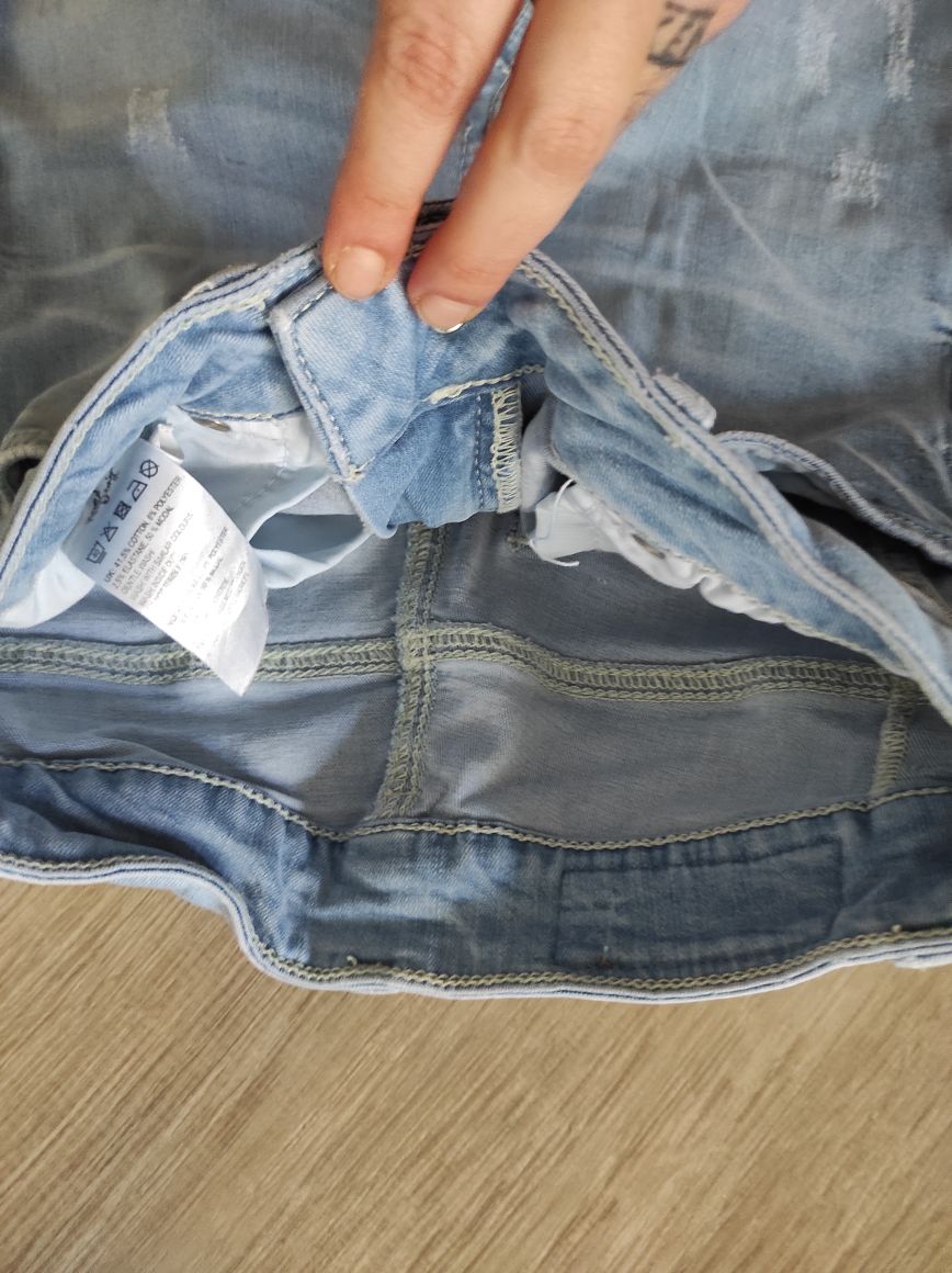 Yırtıklı Skinny Kadın Jean Pantolon Kot