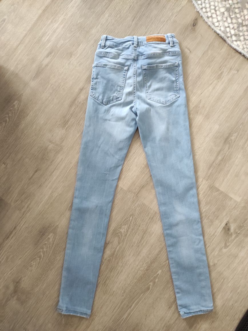 Yırtıklı Skinny Kadın Jean Pantolon Kot