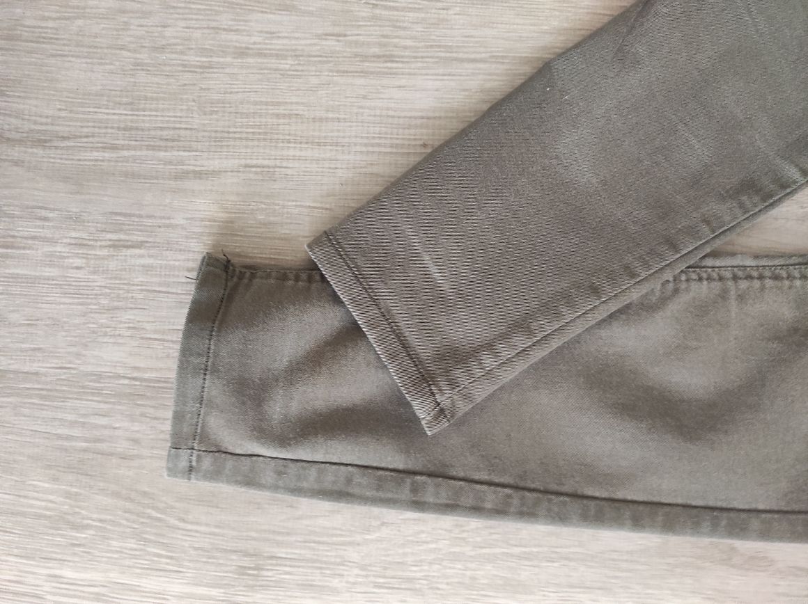 H&M Haki Skinny Kadın Denim Pantolon