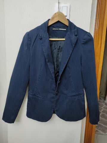 STRADIVARIUS Lacivert Kadın Blazer Ceket