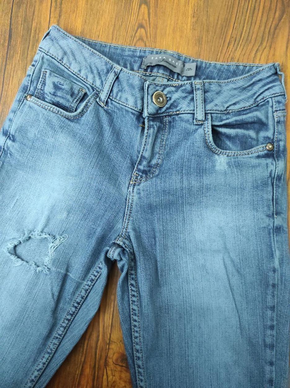 ZARA Bol Paça Kadın Jean Pantolon Kot